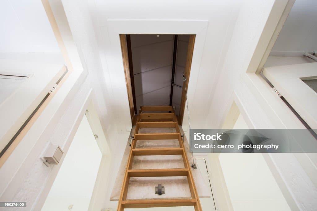 Attic stairs installation